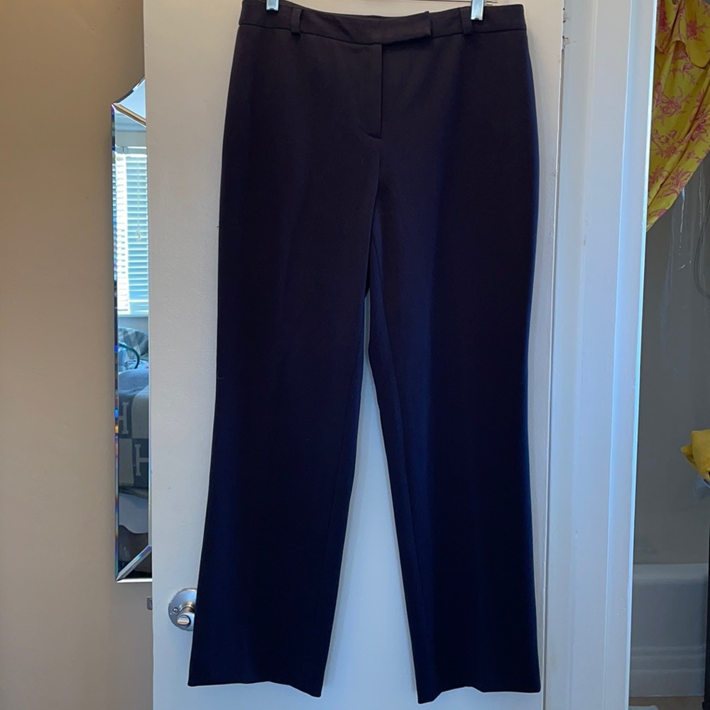 Charter Club Navy Full Length Pant Sz10